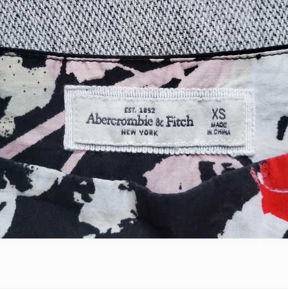 Abercrombie & Fitch 100% Cotton FloralA-Line Skirt - Picture 3 of 7